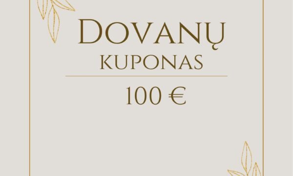 Elektroninis Dovanų Kuponas 100€