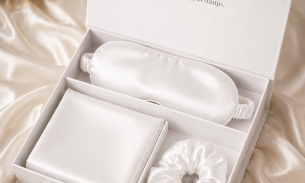 Dramblio kaulo šilko dovanų rinkinys