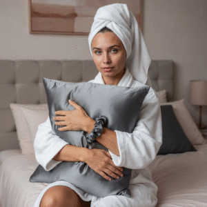 moteris su ranksluosciu